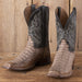 Cigar Hornback Caiman Boots