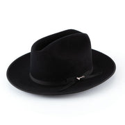 Open Road Royal Deluxe Black Felt Hat