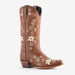 Caborca Silver Ines Floral Embridered Boots