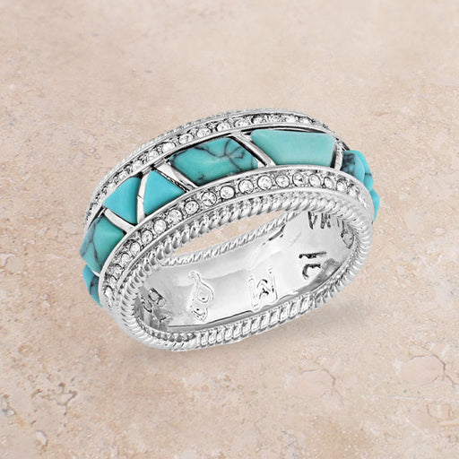 High Noon Cobblestone Turquoise Ring