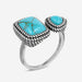 Split Decision Turquoise Ring
