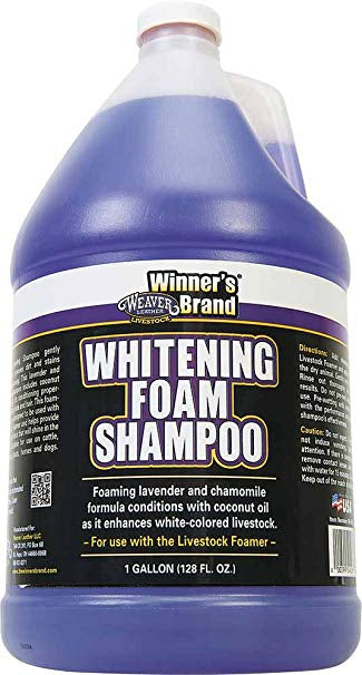 Whitening Foam Shampoo Gallon