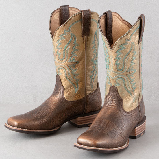 Womens Olena Bronze Age 11 In Top Cowgirl Boot