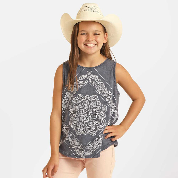 Girls' Bandana Tank