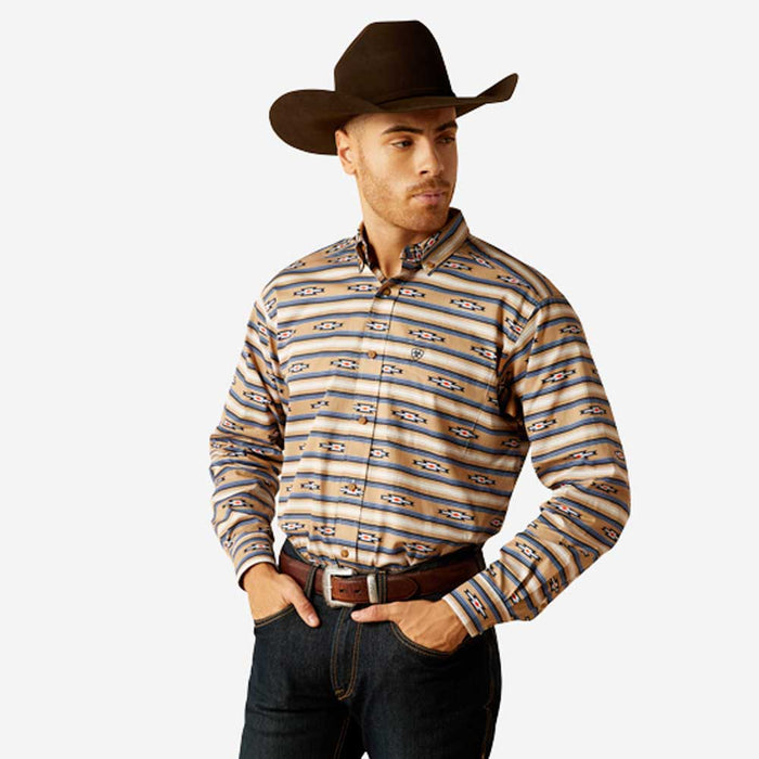 Men's Whiskey Trail Trace Khaki Shirt