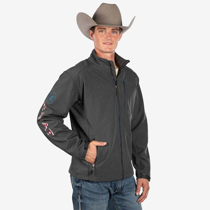2.0 Patriot Charcoal Softshell Jacket