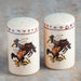 Branded Bronco Rider Salt and Pepper Set