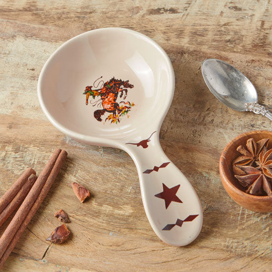 Branded Spoon Bronco Rests