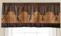 Fringed Concho Valance