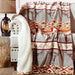Longhorn Plush 54x68 Sherpa Throw