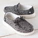 Wendy Woven Zebra Black Stripe Shoes