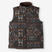 Boys' Brown Aztec Vest
