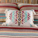 Branbury Stripes Aztec Fringed Pillow