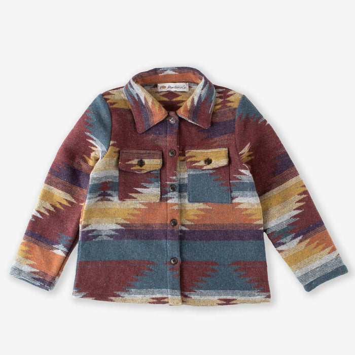 Kids' Azure Aztec Jacket