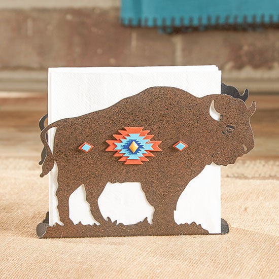 Pecos Buffalo Napkin Holder
