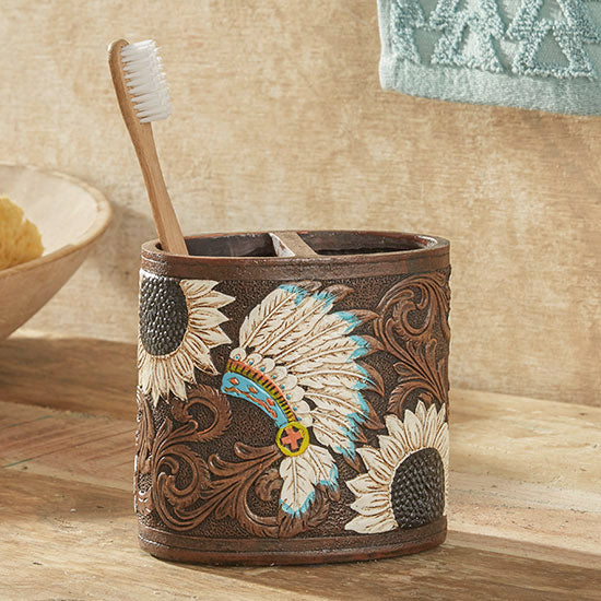Headdress Toothbrush Holder