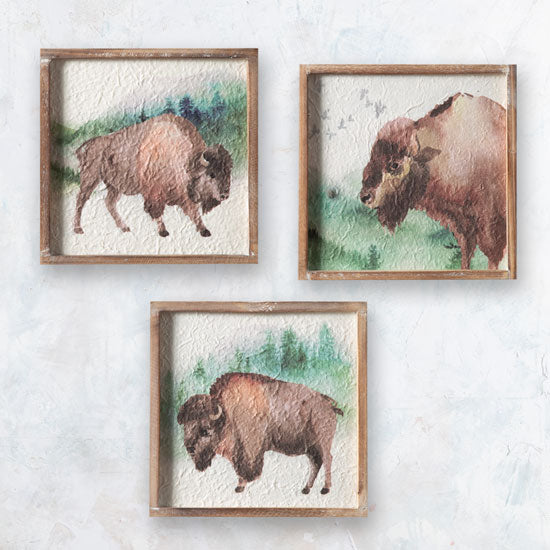 American Buffalo Wall Decor Set of 3