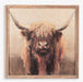 Watercolor Highland Cow Wall Art