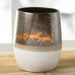 Running Remuda Horse Ceramic Waste Basket