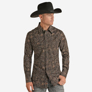 Select Black Stallion Paisley Shirt