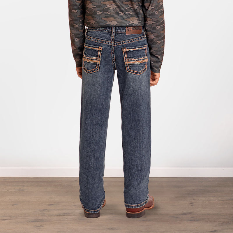 Boys' Ladder Stitch Revolver Jeans