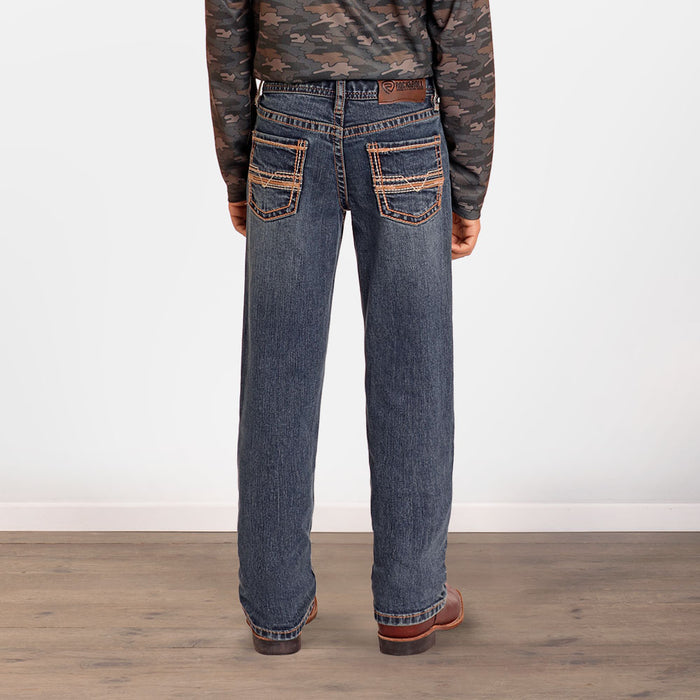 Boys' Ladder Stitch Revolver Jeans