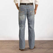 Double Barrel Straight Vintage Stitch Jeans