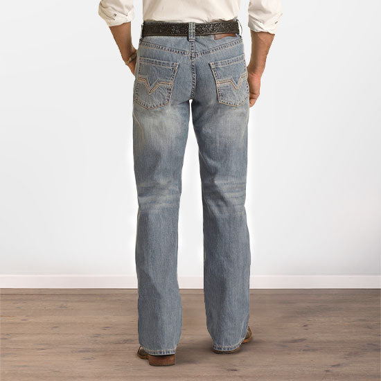 Double Barrel Straight Vintage Stitch Jeans