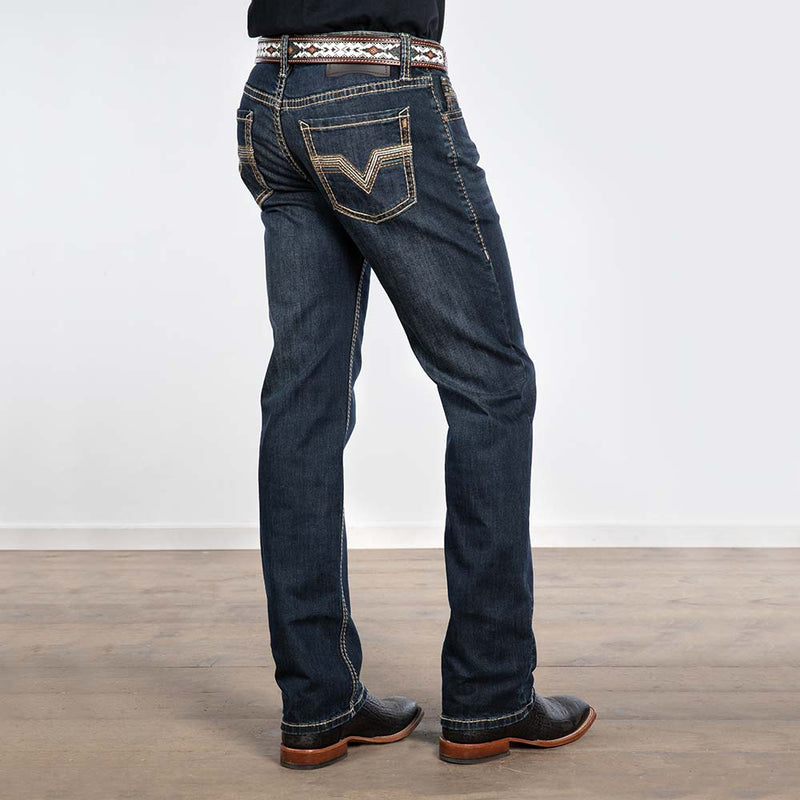 Revolved Two Toned Reflex Jeans