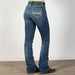 Hint Of Cowhide Riding Jean