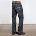 Double Barrel Straight Ladder Stitch Dark Wash Jeans