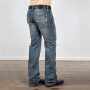 Rope Stitch Pistol Straight Jeans
