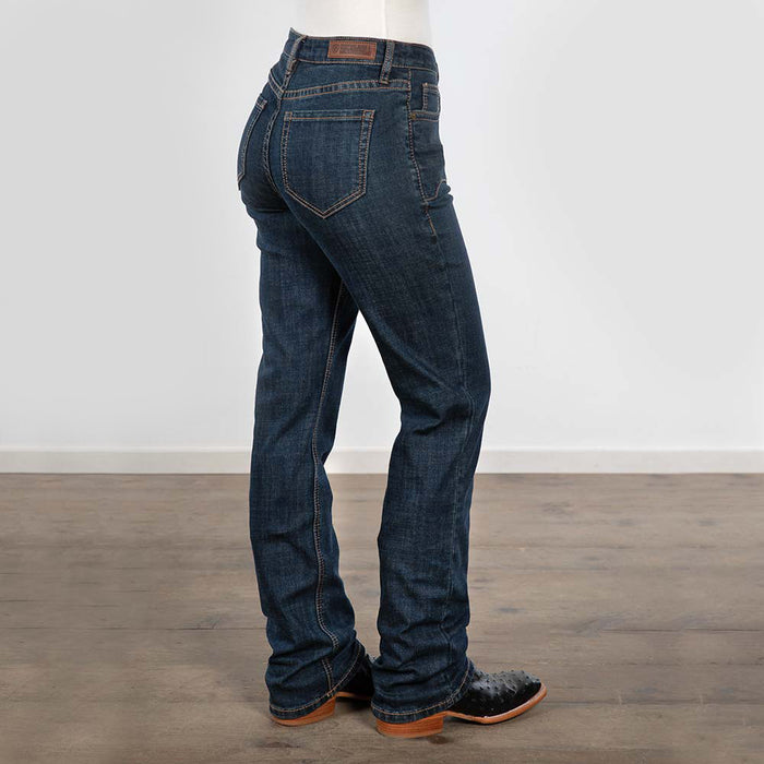 Western Yoke Modest Bootcut Jeans