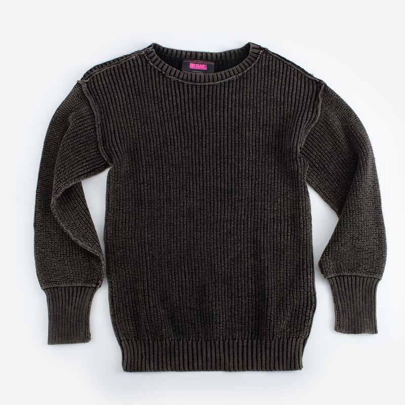 Black Reversible Sweater