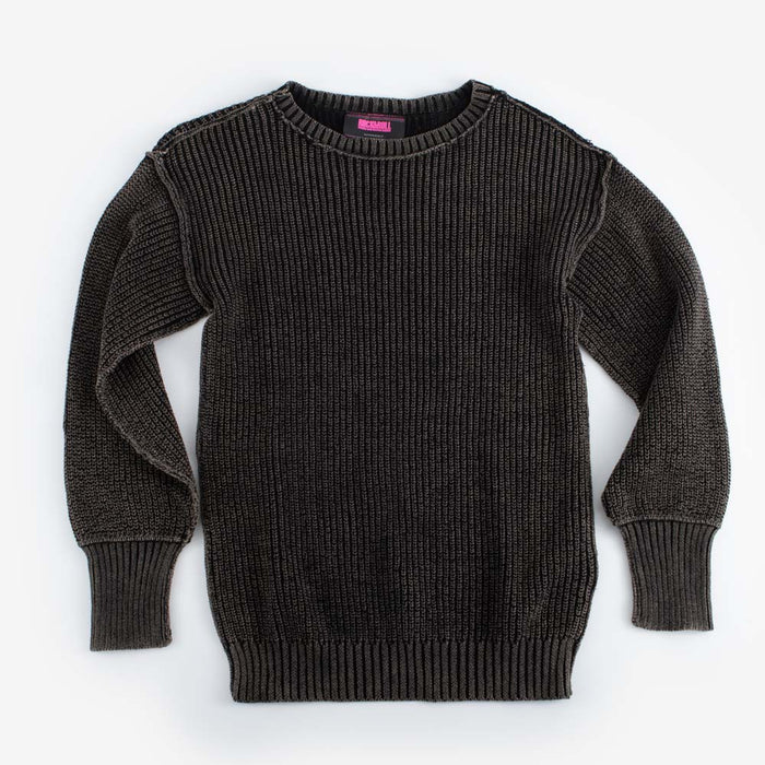 Black Reversible Sweater