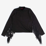 Fringe Black Top
