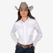 Retro Soild White Top