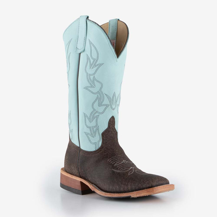 Rod's Exclusive Bean Charcoal Boar Gelato Boots