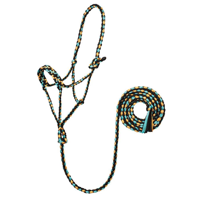 Braided Rope Halter With Lead