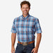 Deep Blueberry Plaid Shirt