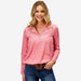 Pink Crepe Top