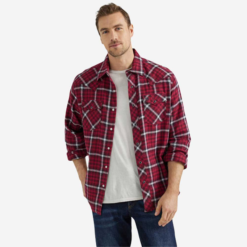 Retro Red Rodeo Flannel Shirt