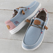 Wally Americana Denim Stripe
