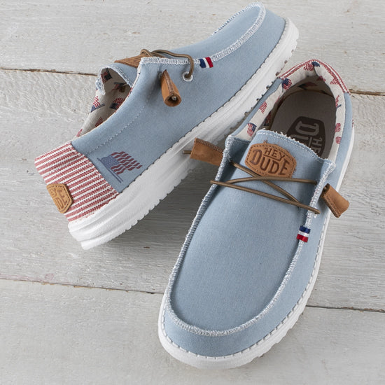 Wally Americana Denim Stripe