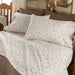 Cattle Brands Ticking Stripe Sheet Set