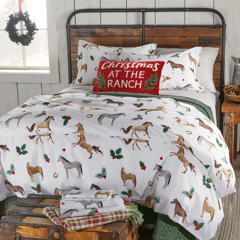 Holly Horses Duvet Set