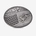 American Made Tradition Buckle with Bull Rider