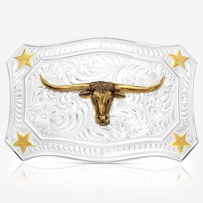 Lone Star Legacy Buckle with Longhorn