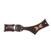 Professional's Hatchet Chocolate Arrowhead Ladies Spur Straps