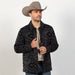 Powder River Wool Aztec Jacquard Commander Jacket